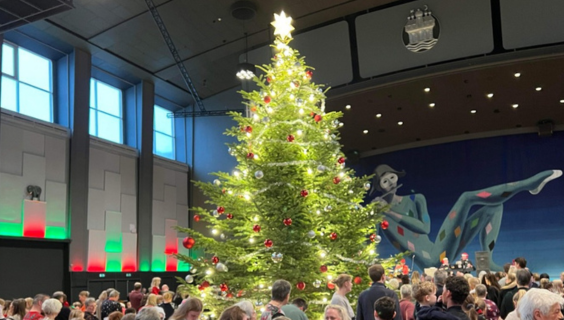 Juletræsfest i Aalborg Kongres og Kulturcenter